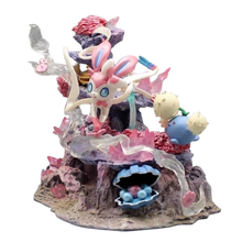 Lade das Bild in den Galerie-Viewer, Feelinara Sylveon Insel Statue Figur Pokemon (ca. 20cm)