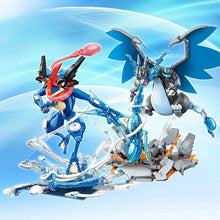 Lade das Bild in den Galerie-Viewer, Glurak Charizard X oder Quajutsu Greninja Baustein Spielzeug Set