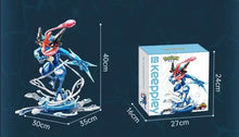Lade das Bild in den Galerie-Viewer, Glurak Charizard X oder Quajutsu Greninja Baustein Spielzeug Set