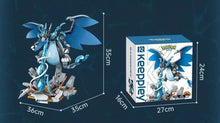 Lade das Bild in den Galerie-Viewer, Glurak Charizard X oder Quajutsu Greninja Baustein Spielzeug Set