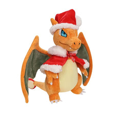 Lade das Bild in den Galerie-Viewer, Glurak Charizard im Weichnachts Look (ca. 26cm)