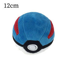 Lade das Bild in den Galerie-Viewer, Pokemon Plüsch Bälle (4 Stk.) Master Ball Super Ball Great Ball Ultra Ball (ca. 12cm)