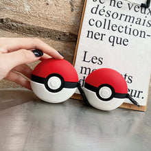 Lade das Bild in den Galerie-Viewer, Schutzcase für Airpods Pro oder Samsung FreeBuds im Pokeball Look