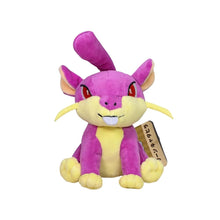 Lade das Bild in den Galerie-Viewer, Pokemon Rattfratz Rattata Plüsch (ca. 14cm)