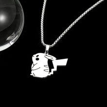 Lade das Bild in den Galerie-Viewer, Pikachu, Cubone Tragosso oder Pummeluff Halskette in Silber