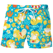 Lade das Bild in den Galerie-Viewer, Pokemon Sommer Strand- Badeshorts in vielen Motiven