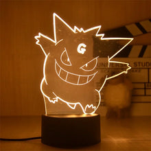 Lade das Bild in den Galerie-Viewer, Pokemon Anime Warmlicht Nachtlicht Deko Lampe