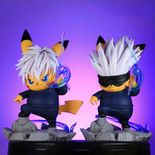 Lade das Bild in den Galerie-Viewer, Pikachu Cosplay Gojo Satoru Figur (ca. 14cm)