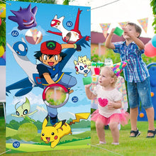 Lade das Bild in den Galerie-Viewer, Pokemon Pikachu Wurfspiel für Feier, Freizeit und Sommer