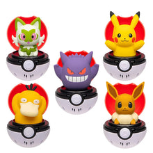Lade das Bild in den Galerie-Viewer, Press und Pop Pokeball (Evoli, Gengar, Enton, Pikachu, oder Felori)