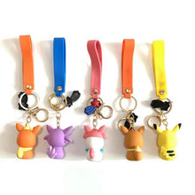 Lade das Bild in den Galerie-Viewer, Evoli Entwicklungen Keychains Anhänger Schlüsselanhänger