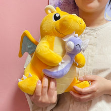 Lade das Bild in den Galerie-Viewer, Liebliches Pokemon Dragoran Dragonite mit Dratini Plüsch (ca. 27cm)