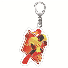 Lade das Bild in den Galerie-Viewer, Pokemon Meowscarada Skeledirge Ceruledge Acrylic Anhänger Keychain