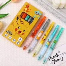 Lade das Bild in den Galerie-Viewer, 5 Stk. Pokemon Gel Stifte im Set