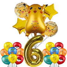 Lade das Bild in den Galerie-Viewer, Pokemon Geburtstags Feier Party Deko Artikel