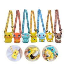 Lade das Bild in den Galerie-Viewer, Pokemon Tasche Umhängetaschen für Kinder Mini Geldbörse