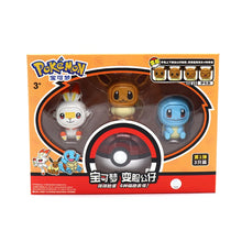 Lade das Bild in den Galerie-Viewer, Pokemon Figuren mit wechselnden Gesicht Spielzeug kaufen