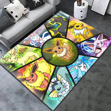 Lade das Bild in den Galerie-Viewer, Pokemon Teppich (Rechteck) in verschiedenen Größen und Motiven kaufen