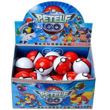 Lade das Bild in den Galerie-Viewer, 24er Set Pokebälle (ca. 5cm) Rot oder Farben gemischt kaufen