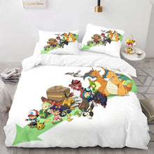 Lade das Bild in den Galerie-Viewer, Pikachu Bettwäsche in buten Pokemon Motiven