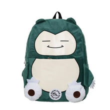 Lade das Bild in den Galerie-Viewer, Relaxo Snorlax Pokemon Rucksack für Schule oder Freizeit