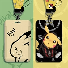 Lade das Bild in den Galerie-Viewer, Kawaii Pokemon Pikachu Badge mit Lanyard