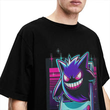 Lade das Bild in den Galerie-Viewer, Pokemon Gengar Vintage Game T-Shirt in vielen Farben