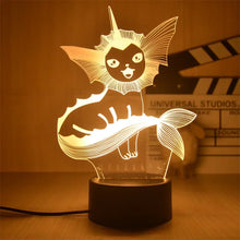 Lade das Bild in den Galerie-Viewer, Pokemon Anime Warmlicht Nachtlicht Deko Lampe