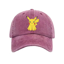 Lade das Bild in den Galerie-Viewer, Pikachu Kinder Cap in Jeans Optik