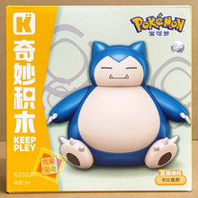 Lade das Bild in den Galerie-Viewer, Pokemon Baustein Figuren (Gengar, Plinfa, Relaxo, Pikachu, Pummeluff, Togepi)