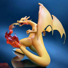Lade das Bild in den Galerie-Viewer, Große Glurak Charizard Mega X Y Figur (ca. 11cm)