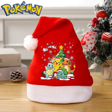 Lade das Bild in den Galerie-Viewer, Weihnachtliche Pikachu Pokemon Mütze für Kinder oder Erwachsene