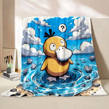 Lade das Bild in den Galerie-Viewer, Flauschige Enton Psyduck Decken in vielen Enton Motiven