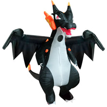 Lade das Bild in den Galerie-Viewer, Aufblasbares Charizard Glurak Kostüm für Cosplay, Karneval, Fasching etc.