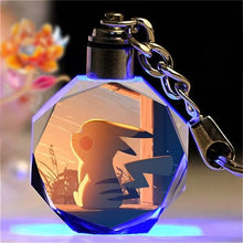 Lade das Bild in den Galerie-Viewer, Bunte Pokemon Krystal Keychains Anhänger