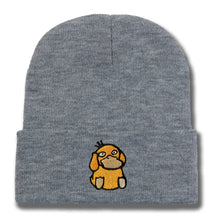 Lade das Bild in den Galerie-Viewer, Süße Enton Psyduck Mützen Beanies für die kalte Jahreszeit in tollen Farben
