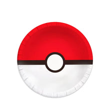Lade das Bild in den Galerie-Viewer, Pokemon Kinder-Geburtstags Deko - Teller, Becher, Banner, Tischdecke etc.