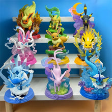 Lade das Bild in den Galerie-Viewer, Evoli Eevee, Feelinara Sylveston, Nachtara Umbreon etc. - Evoli Entwicklungen als Sammelfguren