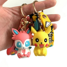 Lade das Bild in den Galerie-Viewer, Evoli Entwicklungen Keychains Anhänger Schlüsselanhänger