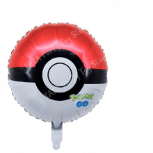 Lade das Bild in den Galerie-Viewer, 6 Stk. Luftballon im Pokeball Look - Für Party oder Pokemon Geburtstagsfeier