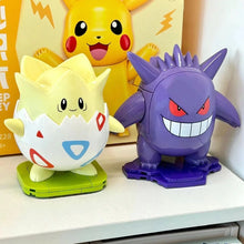 Lade das Bild in den Galerie-Viewer, Pokemon Baustein Figuren (Gengar, Plinfa, Relaxo, Pikachu, Pummeluff, Togepi)