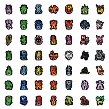Lade das Bild in den Galerie-Viewer, Neon Pokemon Graffiti Sticker Aufkleber (10, 30, 50 oder 100 Stk.)