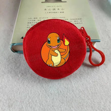 Lade das Bild in den Galerie-Viewer, Kleine Plüsch Pokemon Geldbörse mit Clip für Kinder