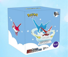 Lade das Bild in den Galerie-Viewer, Pokemon Latios mit Latias Figur Statue (ca. 18cm)