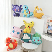 Lade das Bild in den Galerie-Viewer, Niedliche Pokemon Kissen (Gengar, Pikachu, Bisasam, Pummeluff etc.)