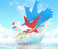 Lade das Bild in den Galerie-Viewer, Pokemon Latios mit Latias Figur Statue (ca. 18cm)