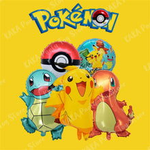Lade das Bild in den Galerie-Viewer, 5 Stk. Pokemon Luftballon Set für Feier, Geburtstag, Party, Dekoration
