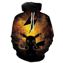 Lade das Bild in den Galerie-Viewer, Vollfarbige Bunte Pokemon Hoodies Pullover in vielen Motiven