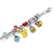 Lade das Bild in den Galerie-Viewer, Pokemon Anime Armband mit Anhängern