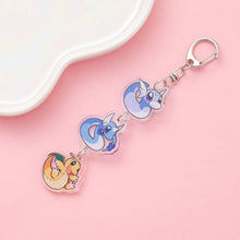 Lade das Bild in den Galerie-Viewer, Süße Pokeom Anime Acrylic Schlüsselanhänger Keychains